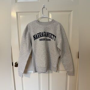 Gray Narragansett Rhode Island Sweatshirt